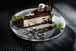 Oreo biscuit mousse image