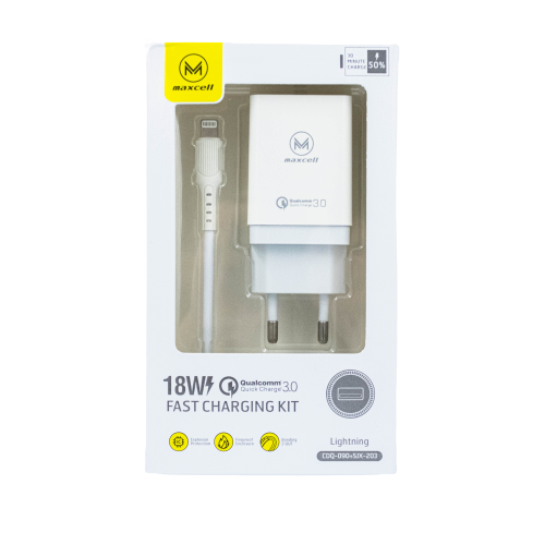 Set incarcator Maxcell fast charger, lightning