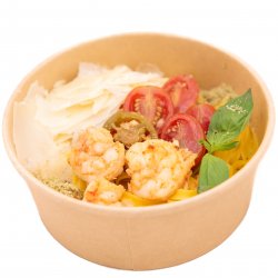 Aglio olio pepe creveți image