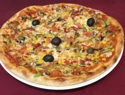 Pizza Vegetariană ( sau de post, specificat fara branza ) image
