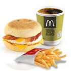 Meniu Bacon McMuffin cu Ou image