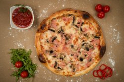 30% reducere: Pizza Prosciutto e Funghi FAMILY 50CM image