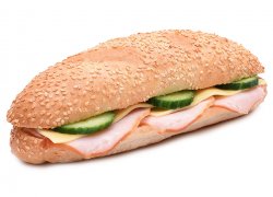 Sandwich muschi tiganesc 150g