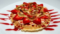 Fruity Mix waffle image