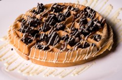 Oreo mania waffle image