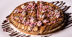 Sweet candy waffle image