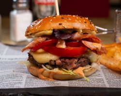 Meniu BBQ Smoked burger image