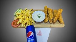 Meniu Crispy Strips (produs picant)  image