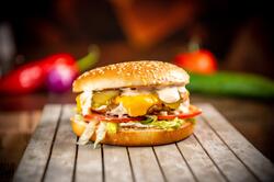Hot Shriracha Chicken Burger image