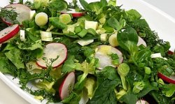 Salată cu verdeturi de sezon image