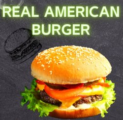50% reducere: The Real American Angus Cheeseburger image