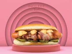 Son of a Bacon Hot Dog + Cartofi Prajiti image