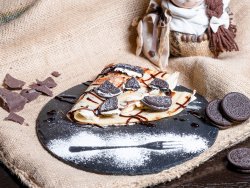 Clatite cu Nutela si Oreo (2 bucati) image