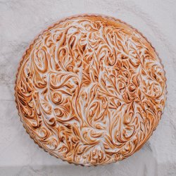 Tarte framboise meringue image