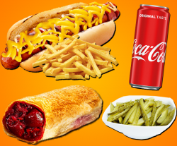 Meniu Cheesy Hot Dog Carnacior XXL image