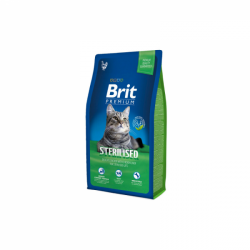 Hrană uscată pisică STERILISED BRIT 1.5 KG image