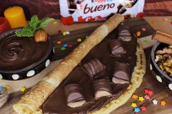 Clatite cu Nutella și Kinder Bueno  image