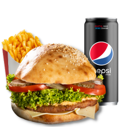 MENIU DABO CHEESEBURGER DE PUI image