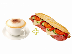 Sandwich Italian + Cafea la alegere image