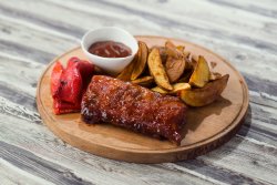Barbeque ribs image
