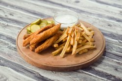 Crispy chicken fingers image
