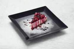 Raspberry cheesecake image