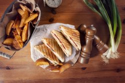 Smoked Salmon Panini image