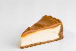 Cheesecake salted caramel image