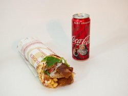 Shaorma vită mare + Coca Cola image