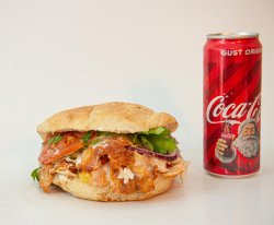 Kebap pui mare + Coca Cola image