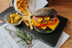 Angry burger image