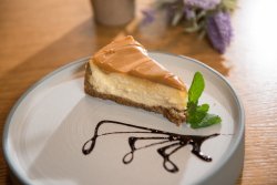 Salted caramel Cheesecake image