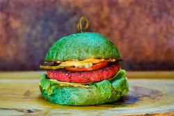 Vegan green beetroot burger® image