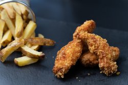 Meniu 7 buc. crispy + cartofi prăjiți / cartofi wedges image