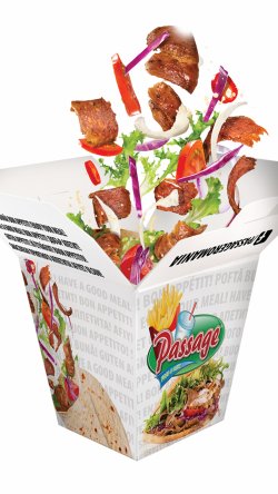 50% reducere: Salată doner box shaorma de pui image