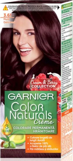 Garnier vopsea de par Color Naturals 3.61 Mure delicioase