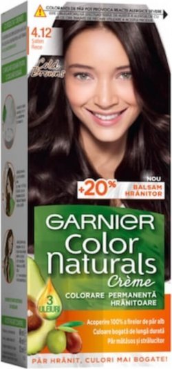 Garnier vopsea de par Color Naturals 4.12 Saten rece