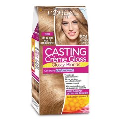 Loreal vopsea de par semi permanenta Casting Creme Gloss 801 Blond Satin image