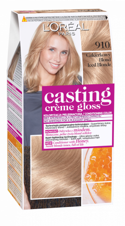 Loreal vopsea de par semi permanenta Casting Creme Gloss 910 Blond cenusiu