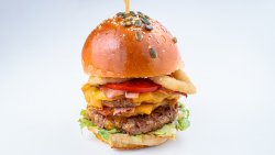 Beef x2 burger image