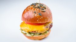Double chesse burger image