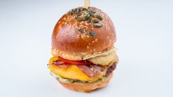 Egg burger image