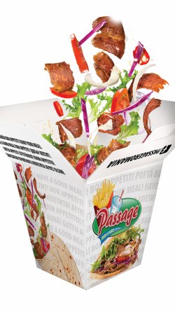 Salată doner box shaorma de vită image