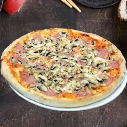 1+1 gratuit: Pizza prosciutto funghi - pizza medie (32cm), fară sos image