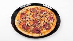Pizza Funghi Salame image