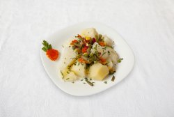 Cartofi natur cu legume mexicane image