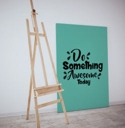 Tablou canvas “do something”