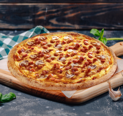 Pizza Cheddar Melt mare 38 cm image