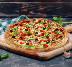 Pizza Vegetariana mică 25 cm image