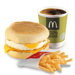 Meniu Cheese McMuffin cu Ou image